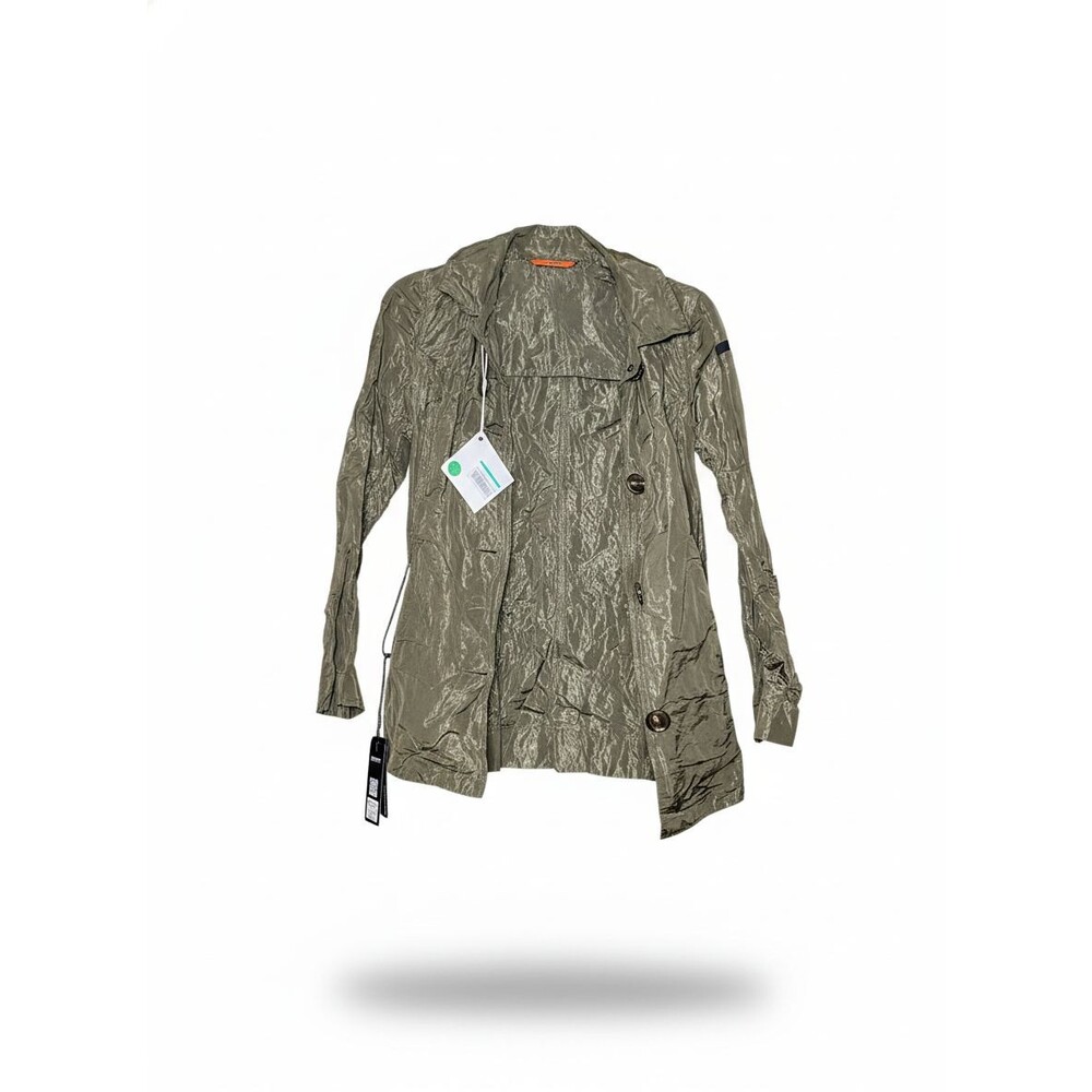 RRD Metal Spring Green Jacket Lady Women's Size 42 27" Length 17" Sleeve